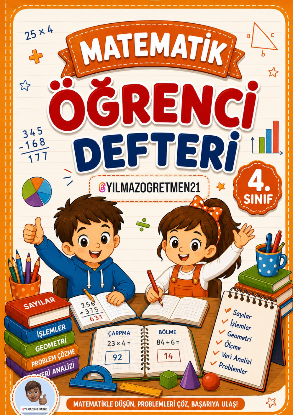 4. Sınıf Matematik Defterim